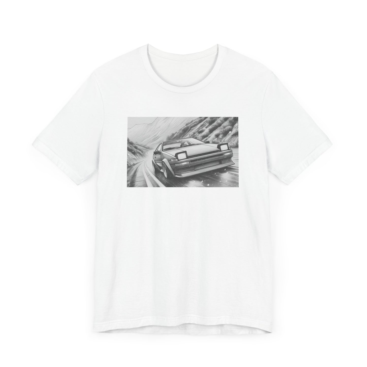 "A Toyota AE86 In Its Natural Habitat" Unisex T-Shirt