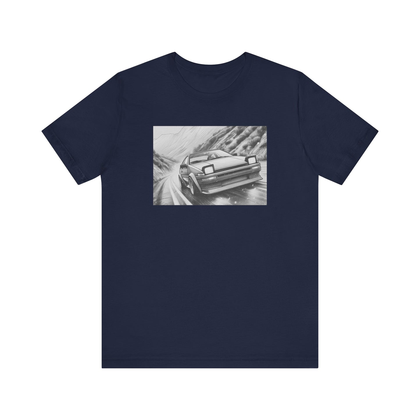 "A Toyota AE86 In Its Natural Habitat" Unisex T-Shirt