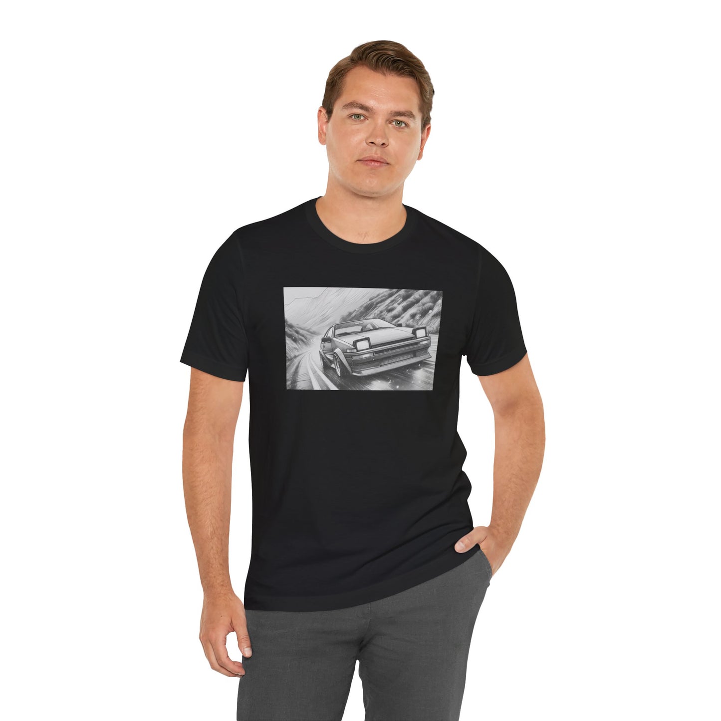 "A Toyota AE86 In Its Natural Habitat" Unisex T-Shirt