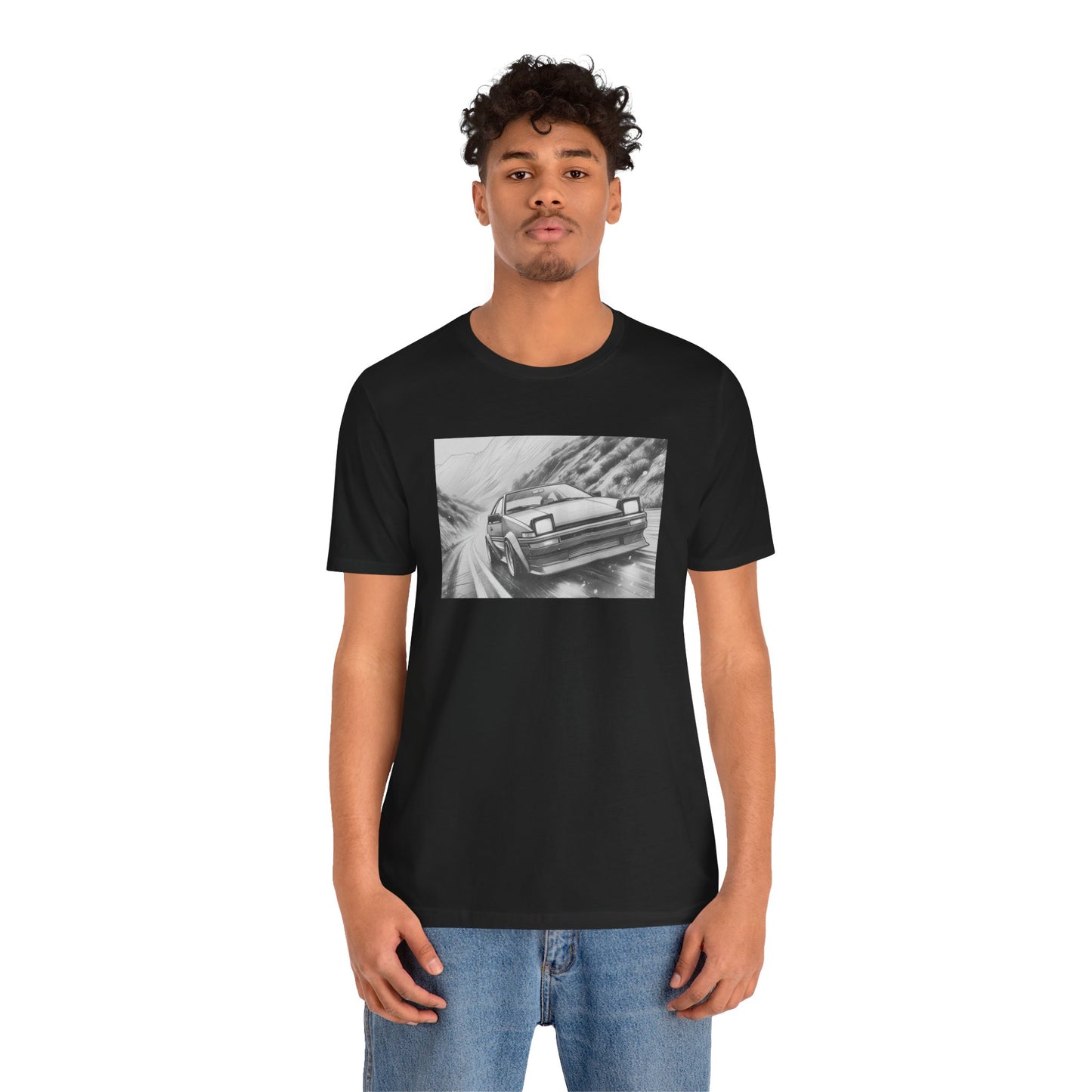 "A Toyota AE86 In Its Natural Habitat" Unisex T-Shirt