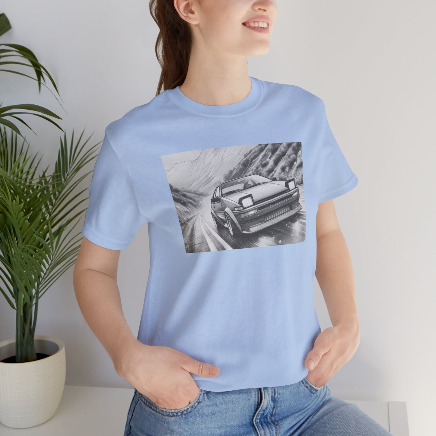 "A Toyota AE86 In Its Natural Habitat" Unisex T-Shirt