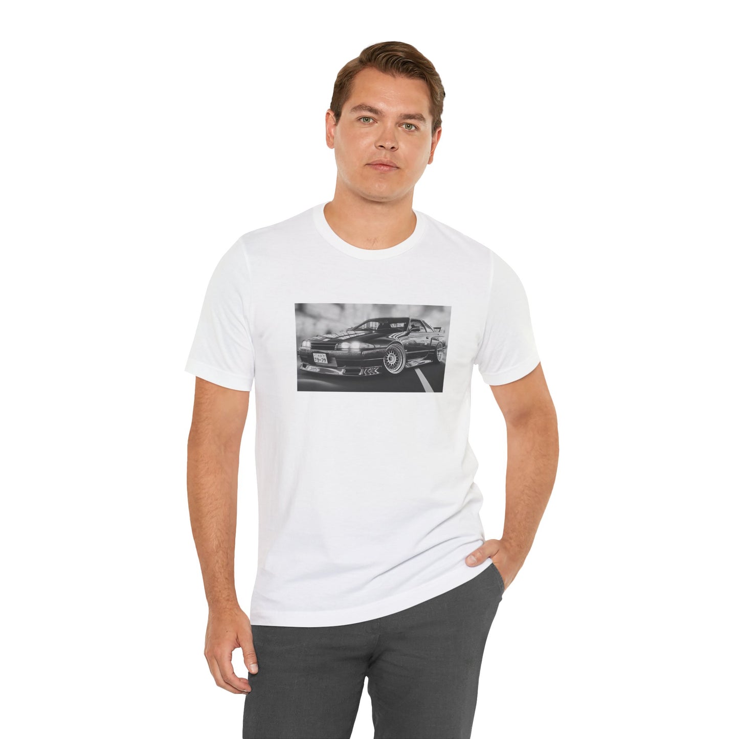 "Night Time In A Skyline" Unisex T-Shirt