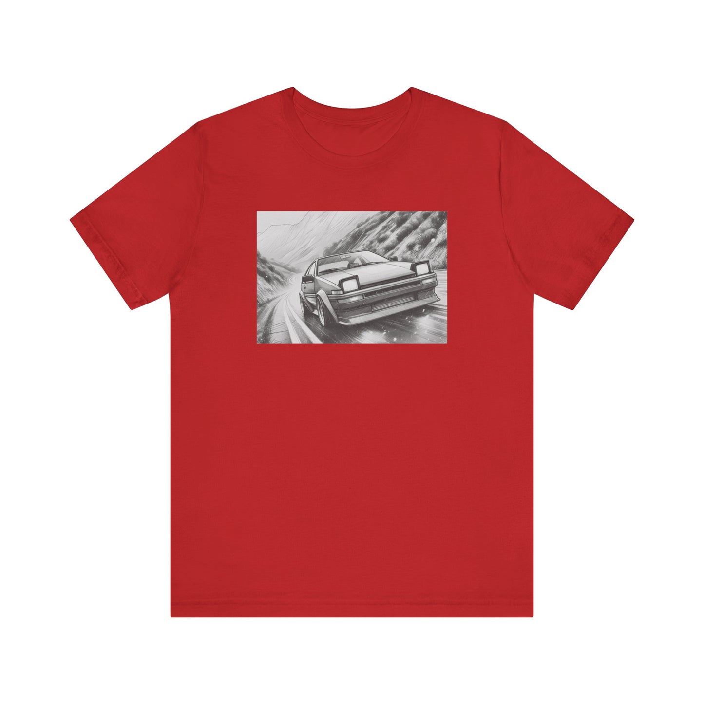 "A Toyota AE86 In Its Natural Habitat" Unisex T-Shirt