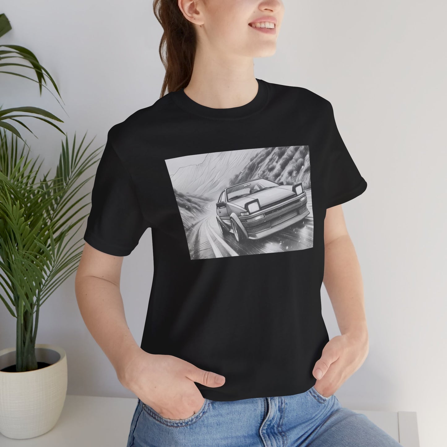"A Toyota AE86 In Its Natural Habitat" Unisex T-Shirt