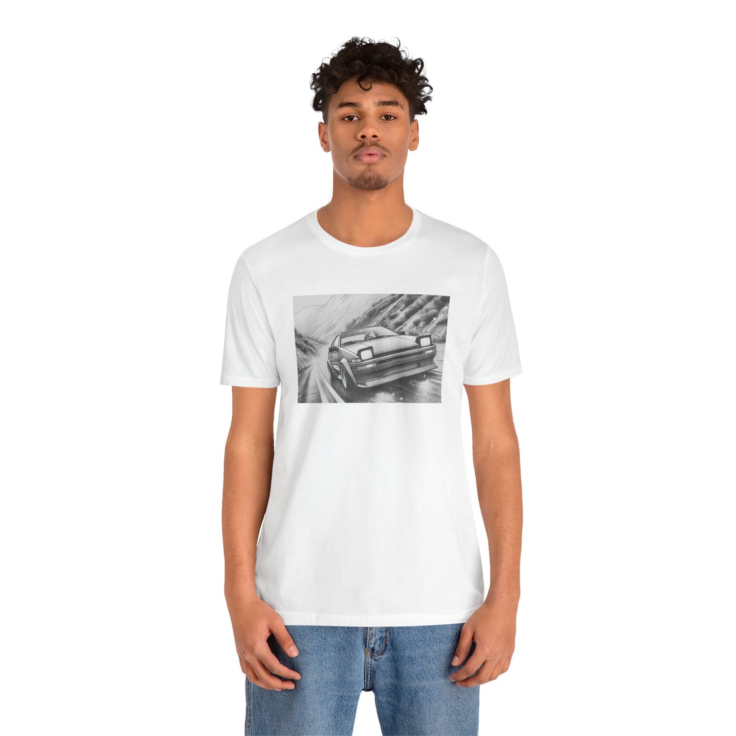 "A Toyota AE86 In Its Natural Habitat" Unisex T-Shirt
