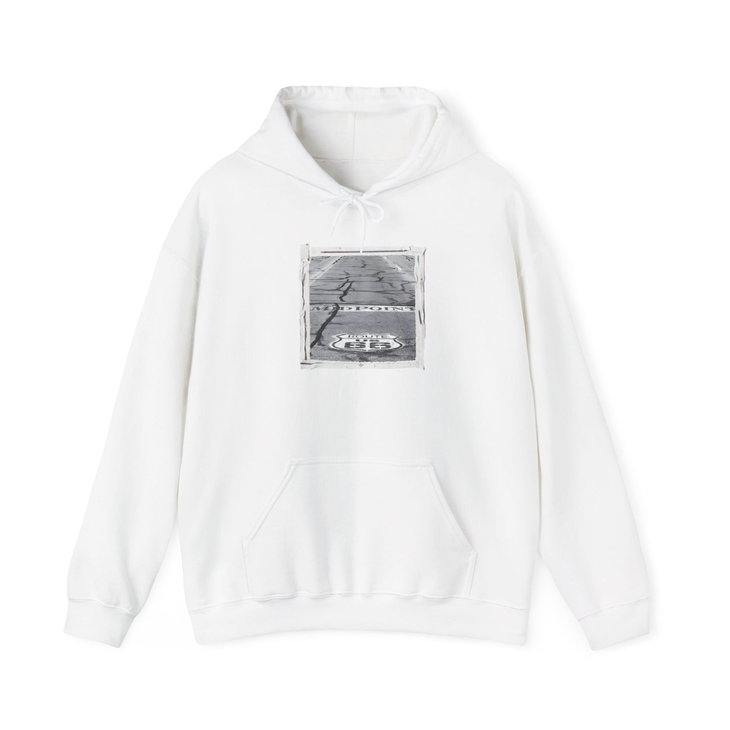 "The Midpoint of Route 66" Unisex Hoodie