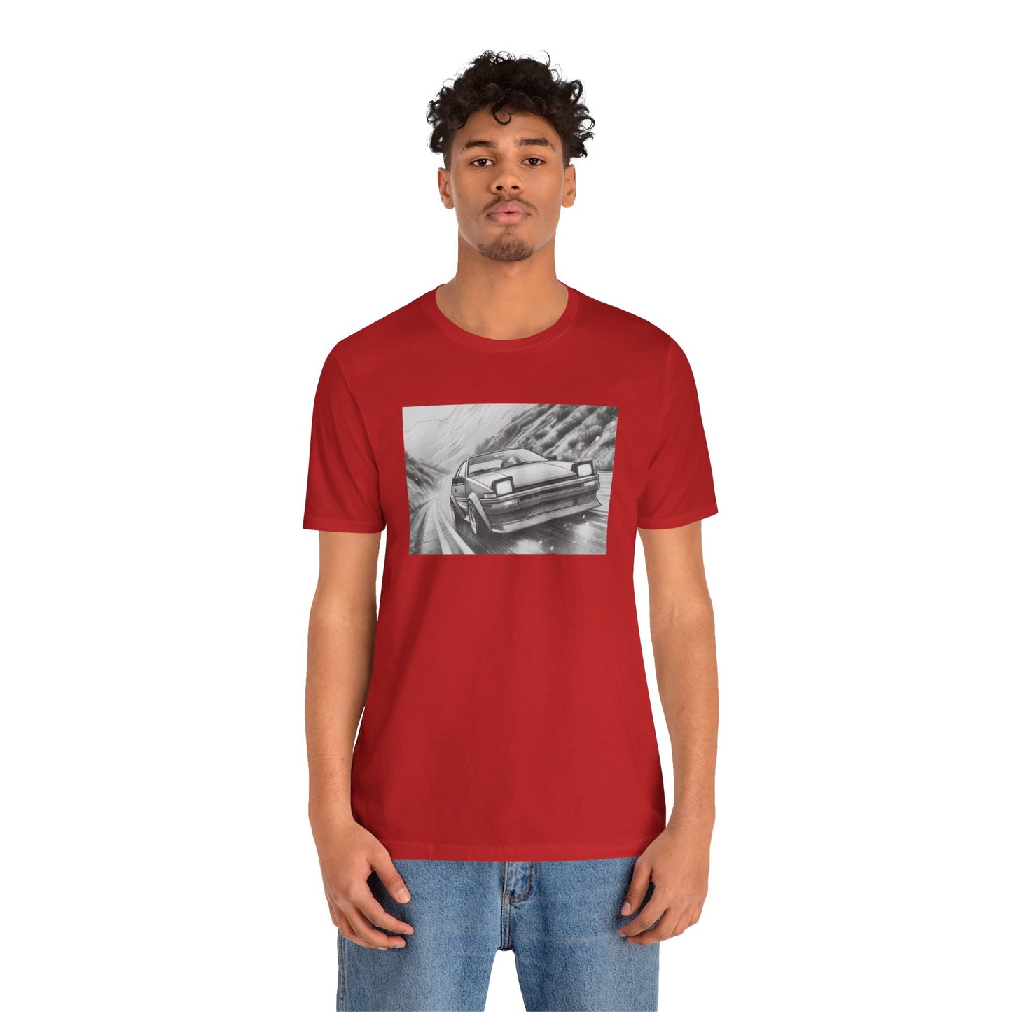 "A Toyota AE86 In Its Natural Habitat" Unisex T-Shirt