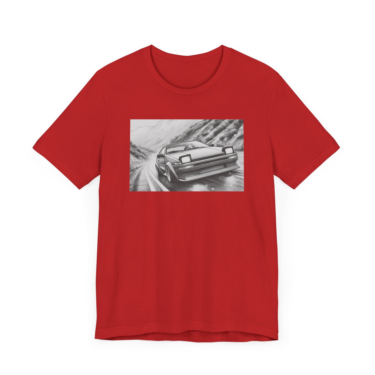 "A Toyota AE86 In Its Natural Habitat" Unisex T-Shirt