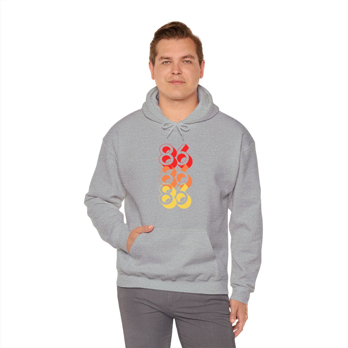 "86, 86, 86" Unisex Hoodie