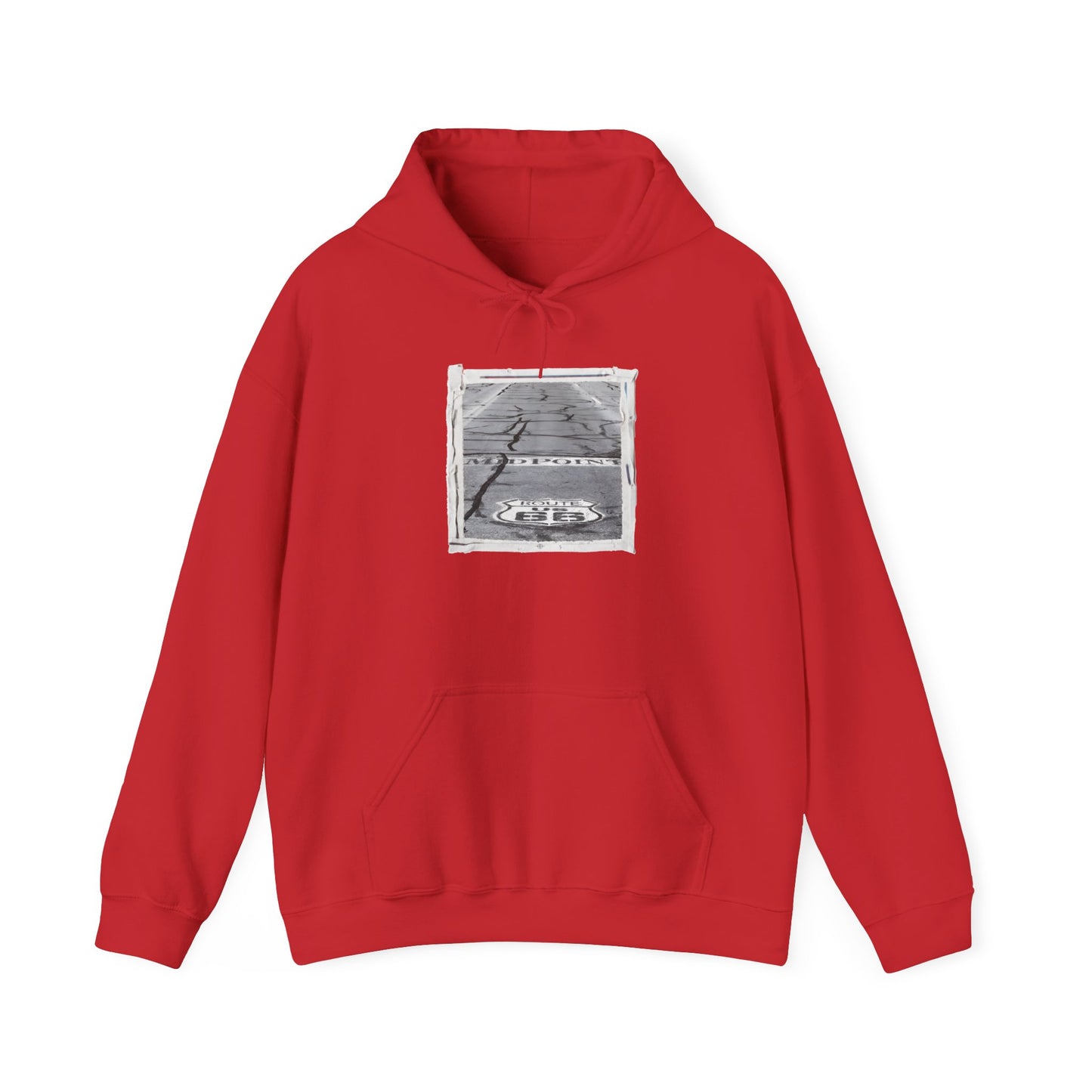 "The Midpoint of Route 66" Unisex Hoodie