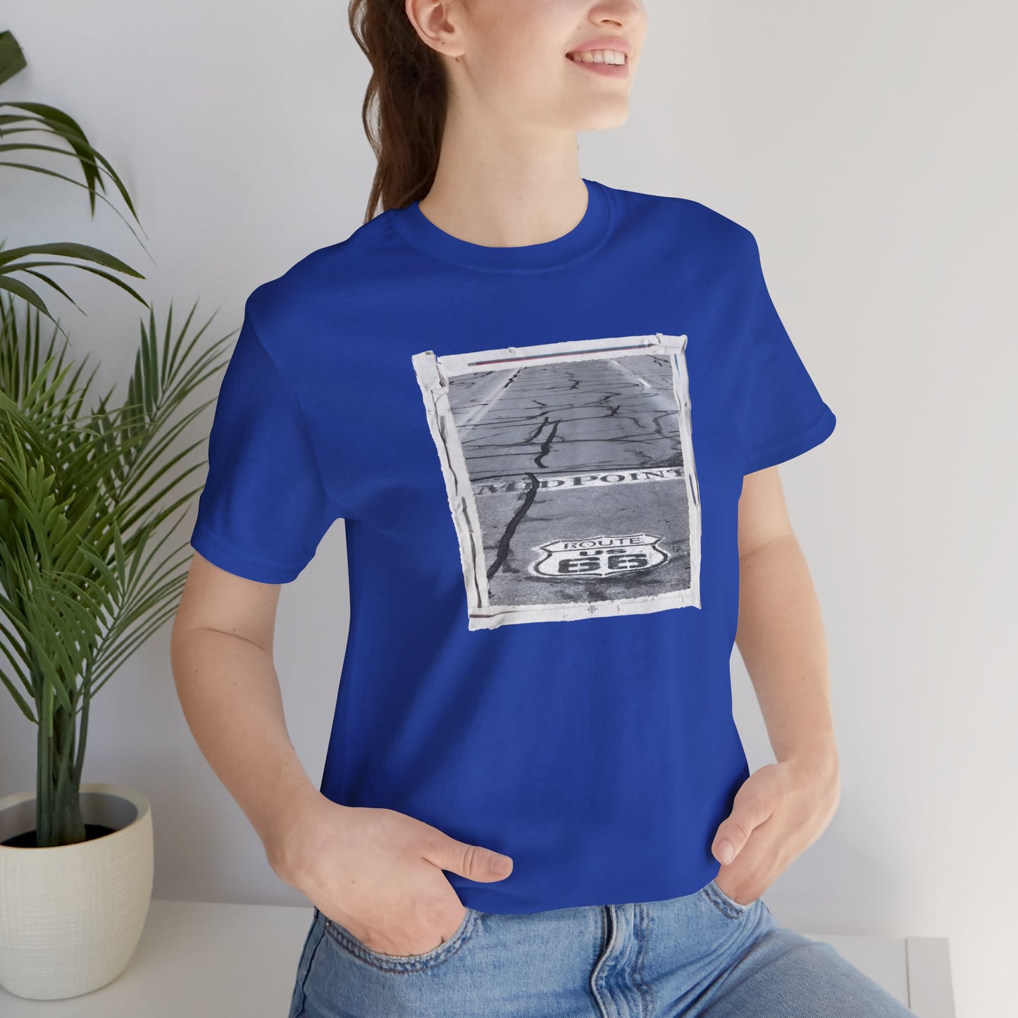 "The Midpoint of Route 66" Unisex T-Shirt