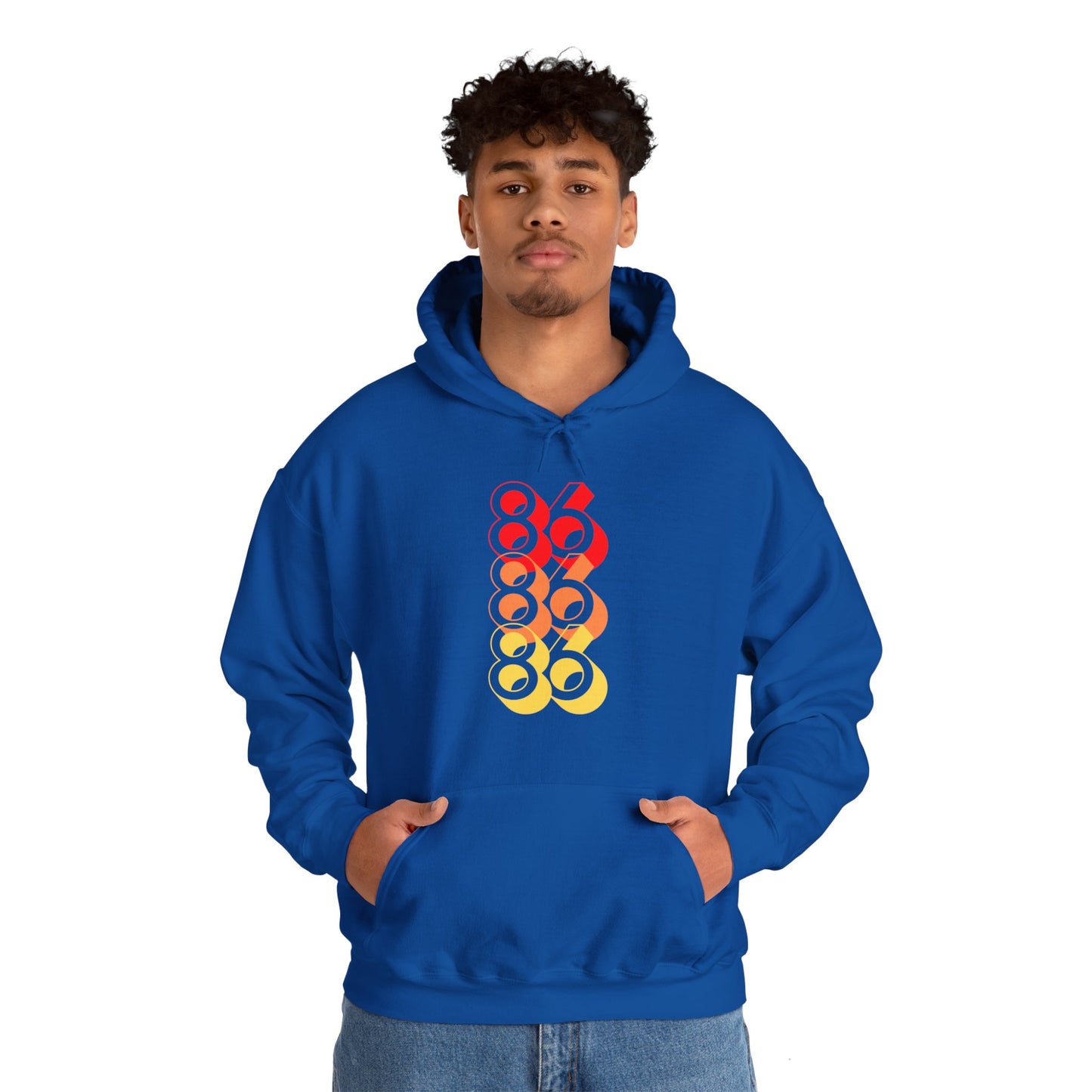 "86, 86, 86" Unisex Hoodie