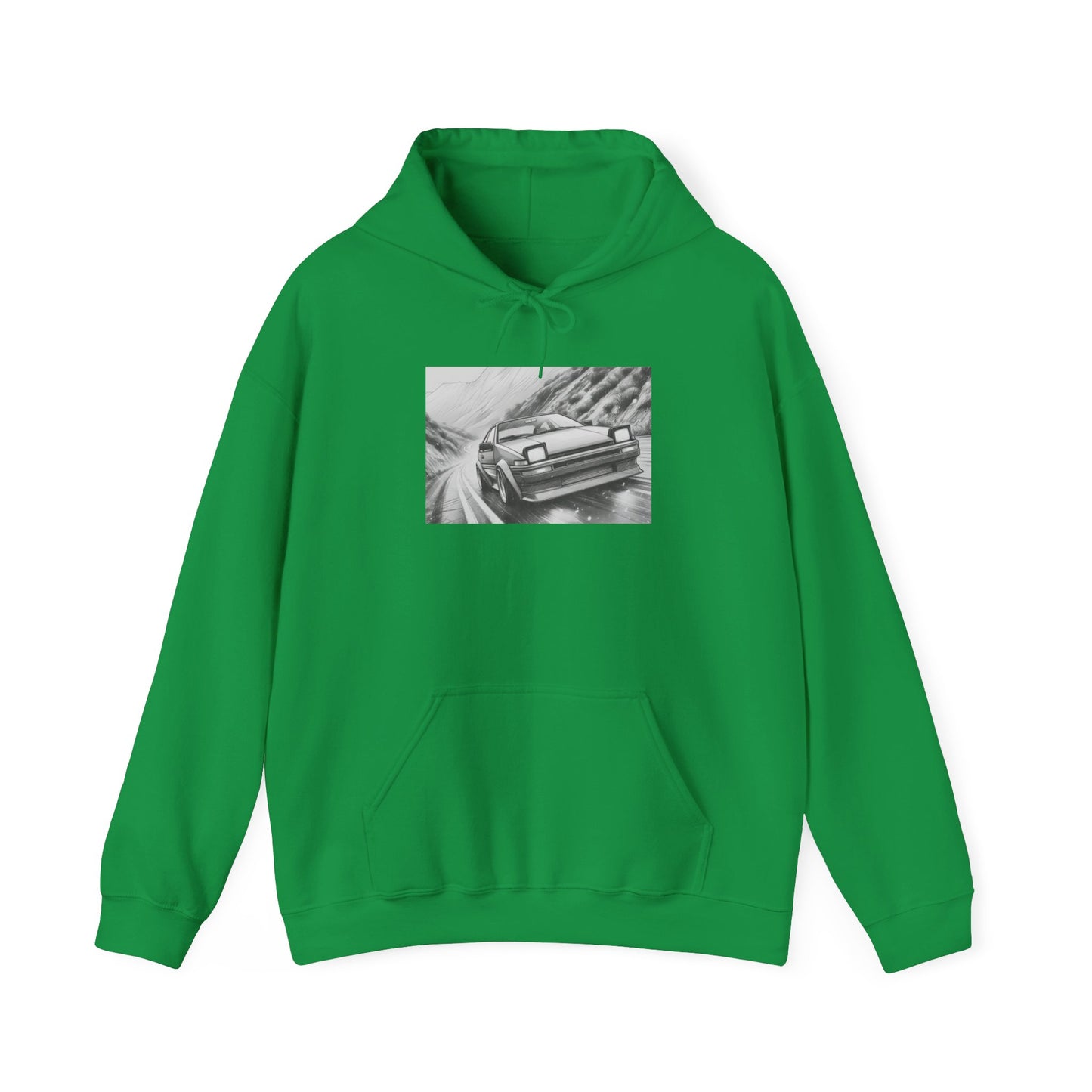 "A Toyota AE86 In Its Natural Habitat" Unisex Hoodie