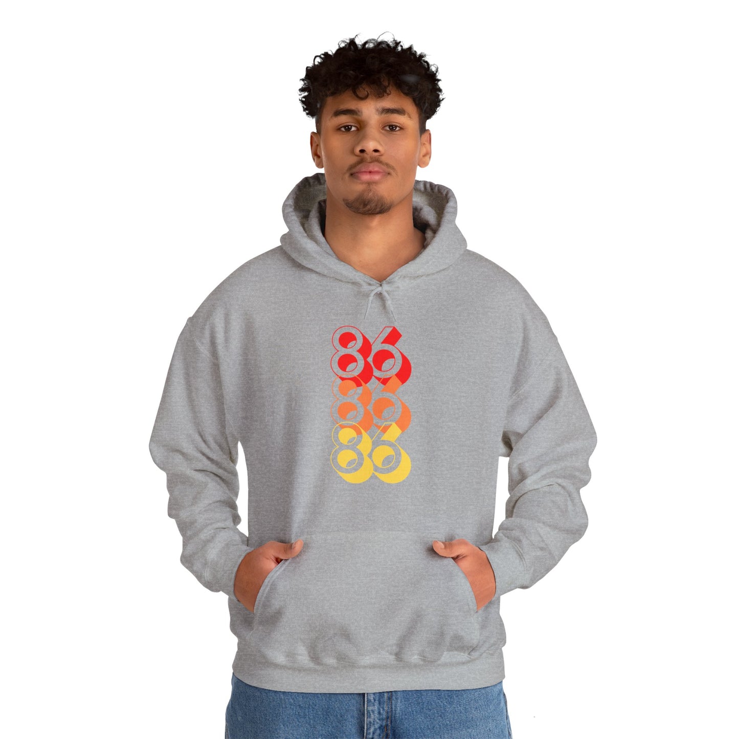 "86, 86, 86" Unisex Hoodie