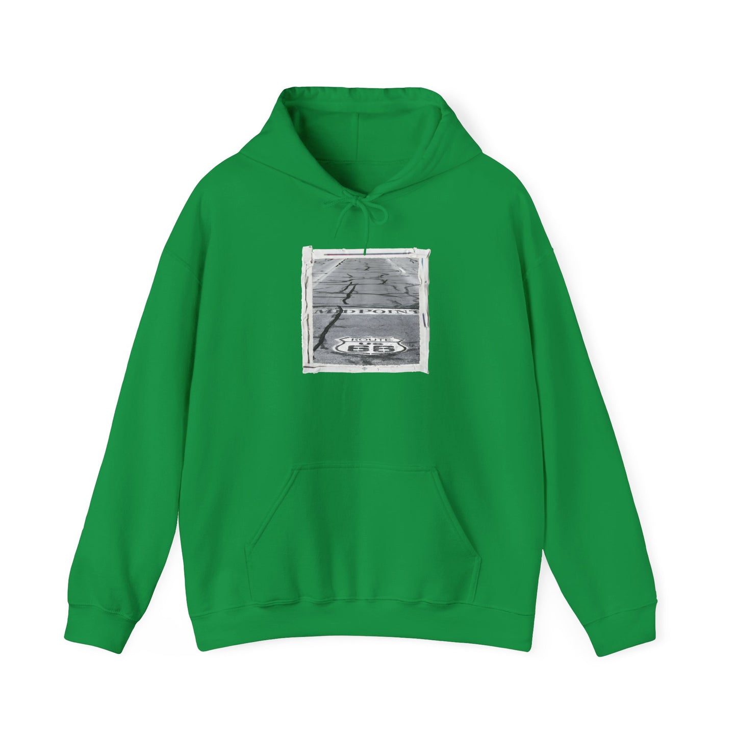 "The Midpoint of Route 66" Unisex Hoodie