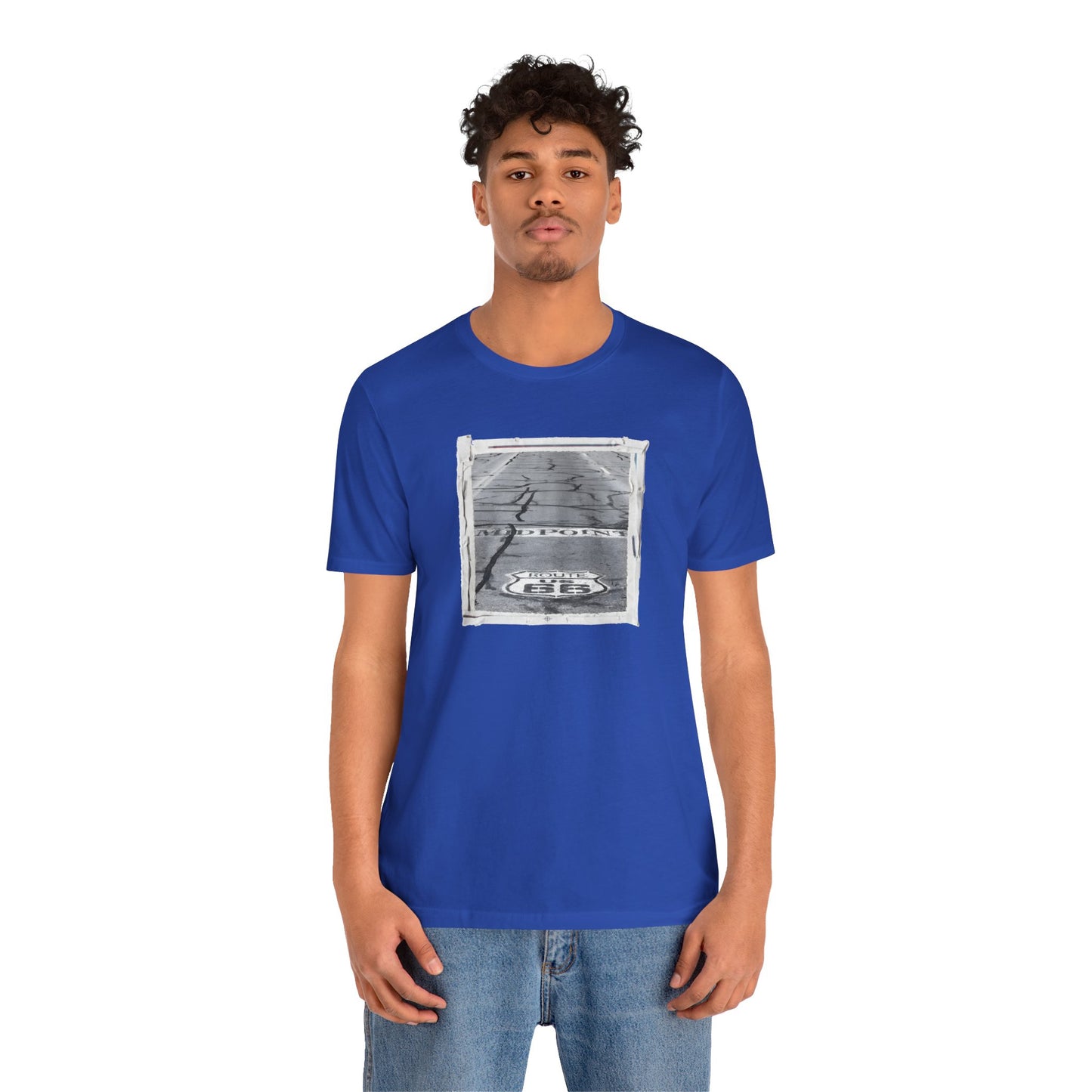 "The Midpoint of Route 66" Unisex T-Shirt