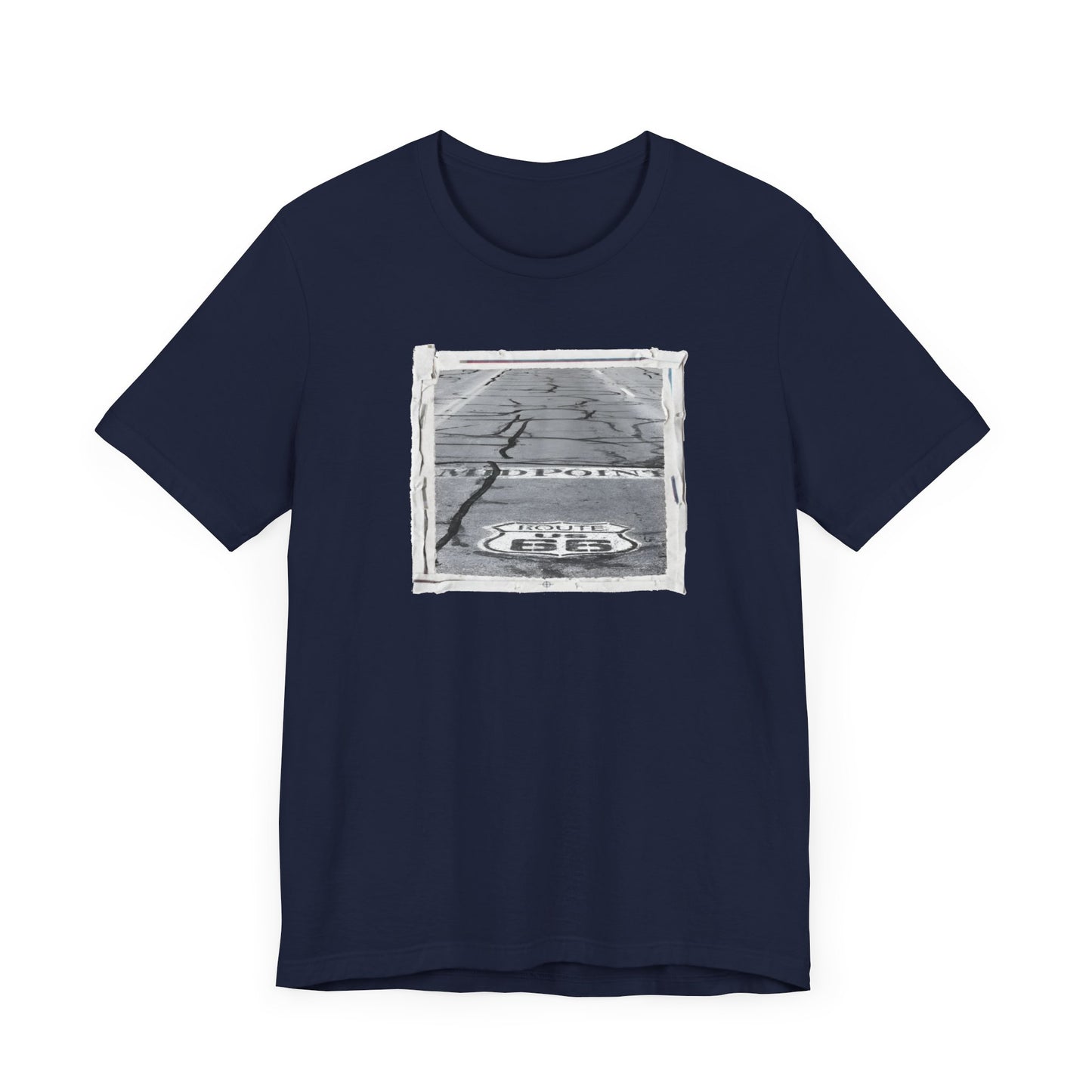 "The Midpoint of Route 66" Unisex T-Shirt
