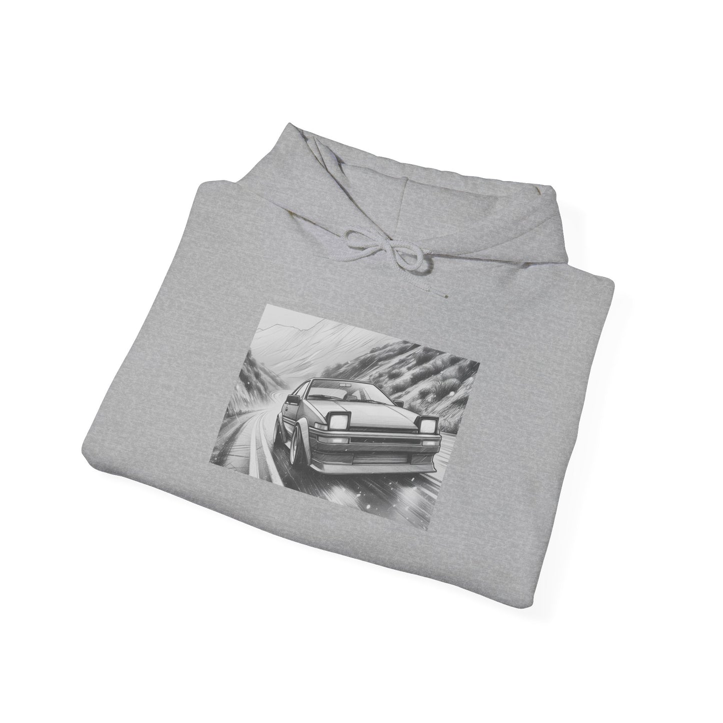 "A Toyota AE86 In Its Natural Habitat" Unisex Hoodie