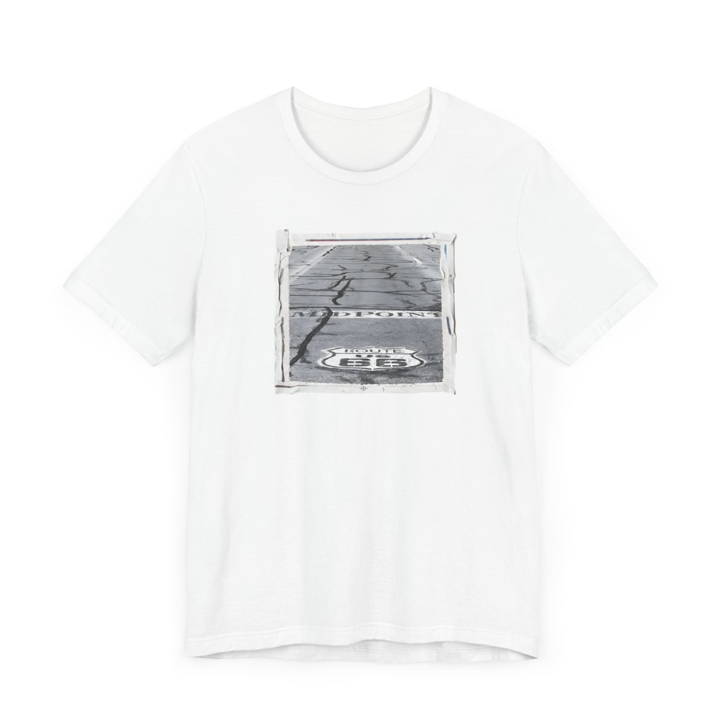 "The Midpoint of Route 66" Unisex T-Shirt