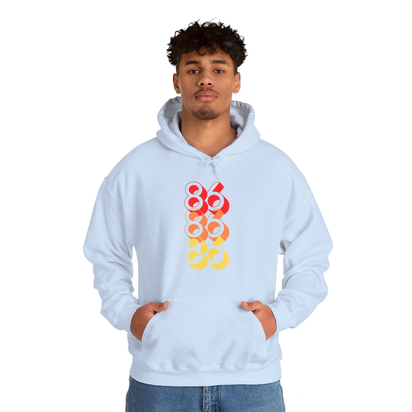 "86, 86, 86" Unisex Hoodie