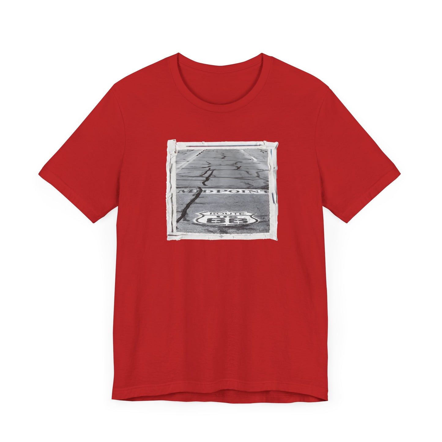"The Midpoint of Route 66" Unisex T-Shirt