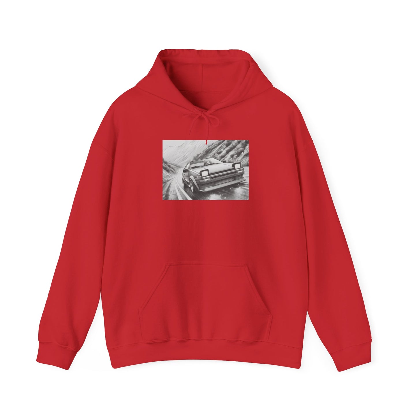 "A Toyota AE86 In Its Natural Habitat" Unisex Hoodie