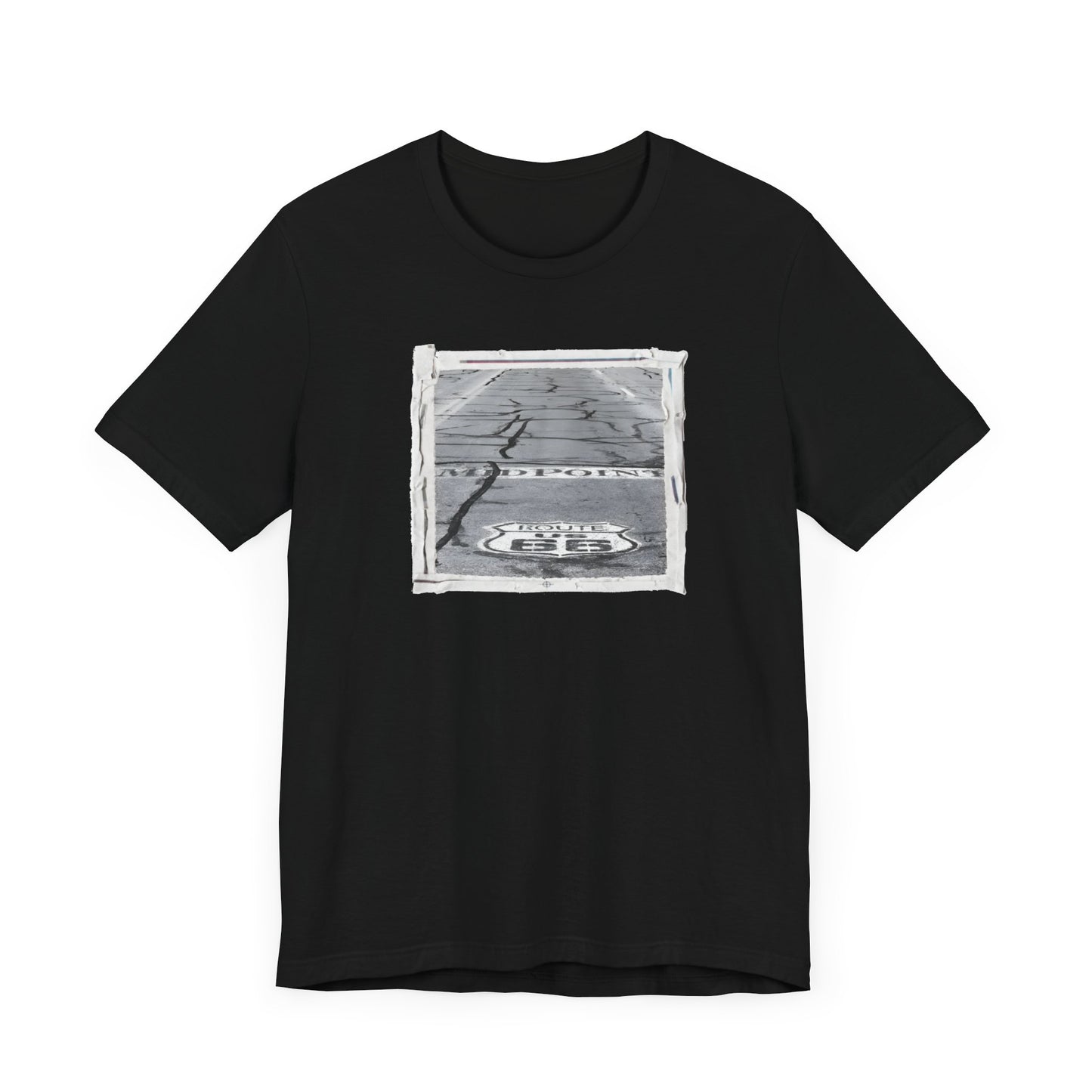 "The Midpoint of Route 66" Unisex T-Shirt