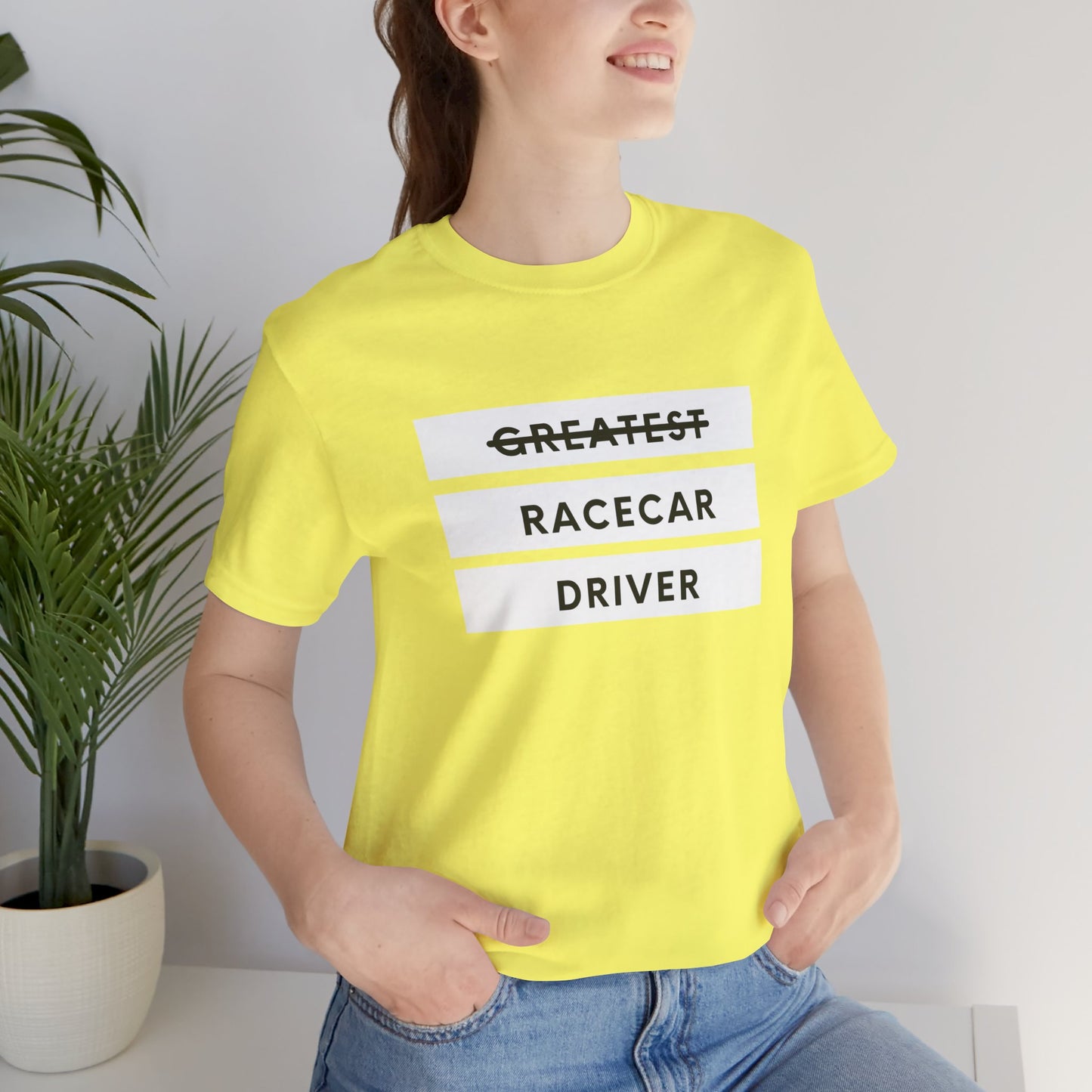 "Greatest Racecar Driver" Unisex T-Shirt
