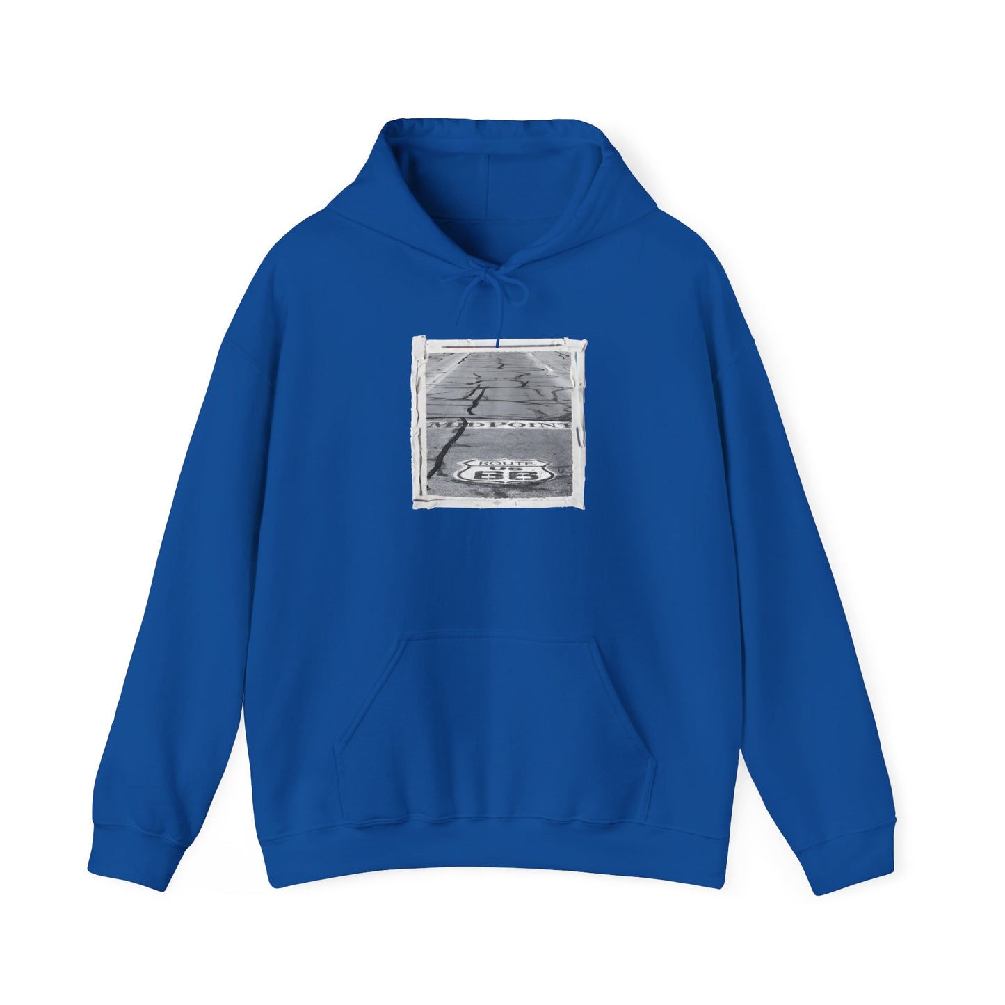"The Midpoint of Route 66" Unisex Hoodie