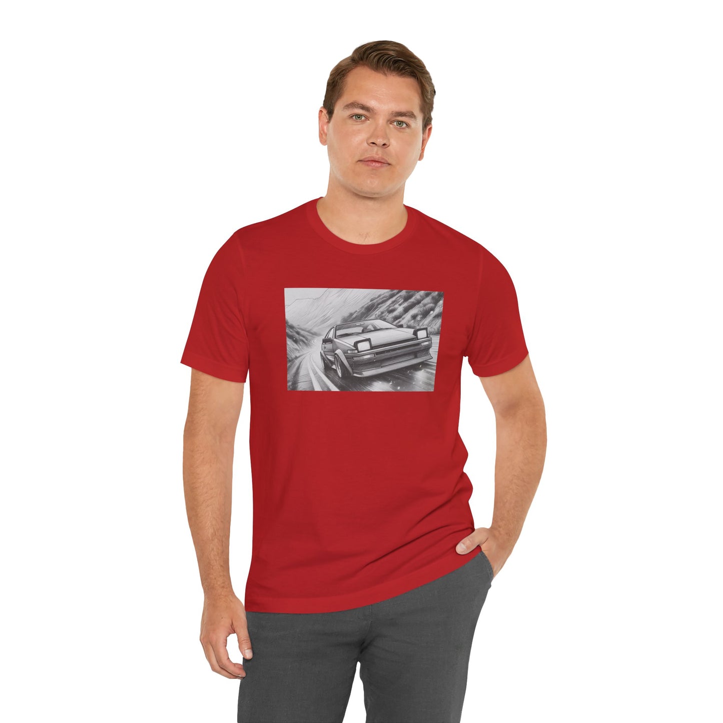 "A Toyota AE86 In Its Natural Habitat" Unisex T-Shirt
