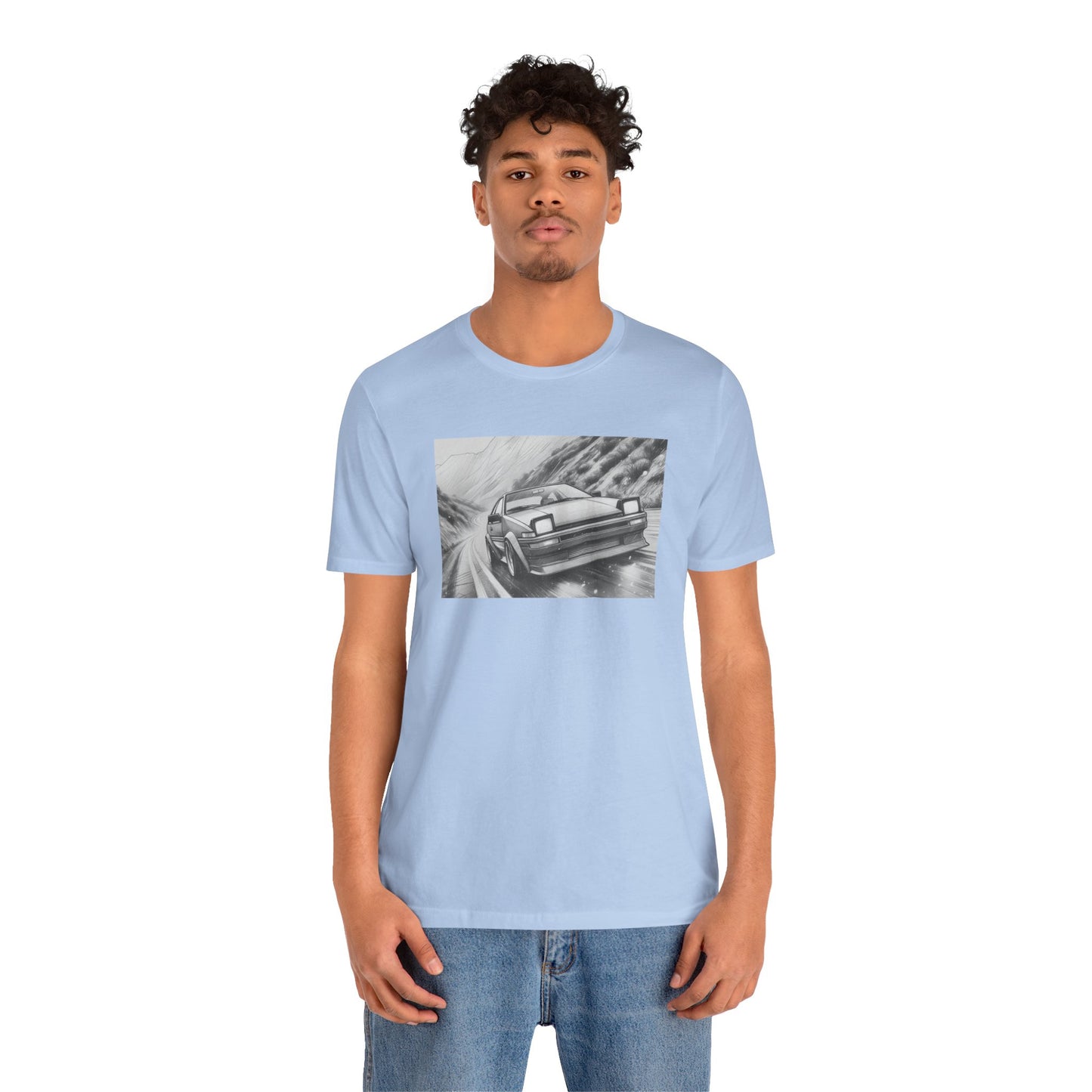 "A Toyota AE86 In Its Natural Habitat" Unisex T-Shirt