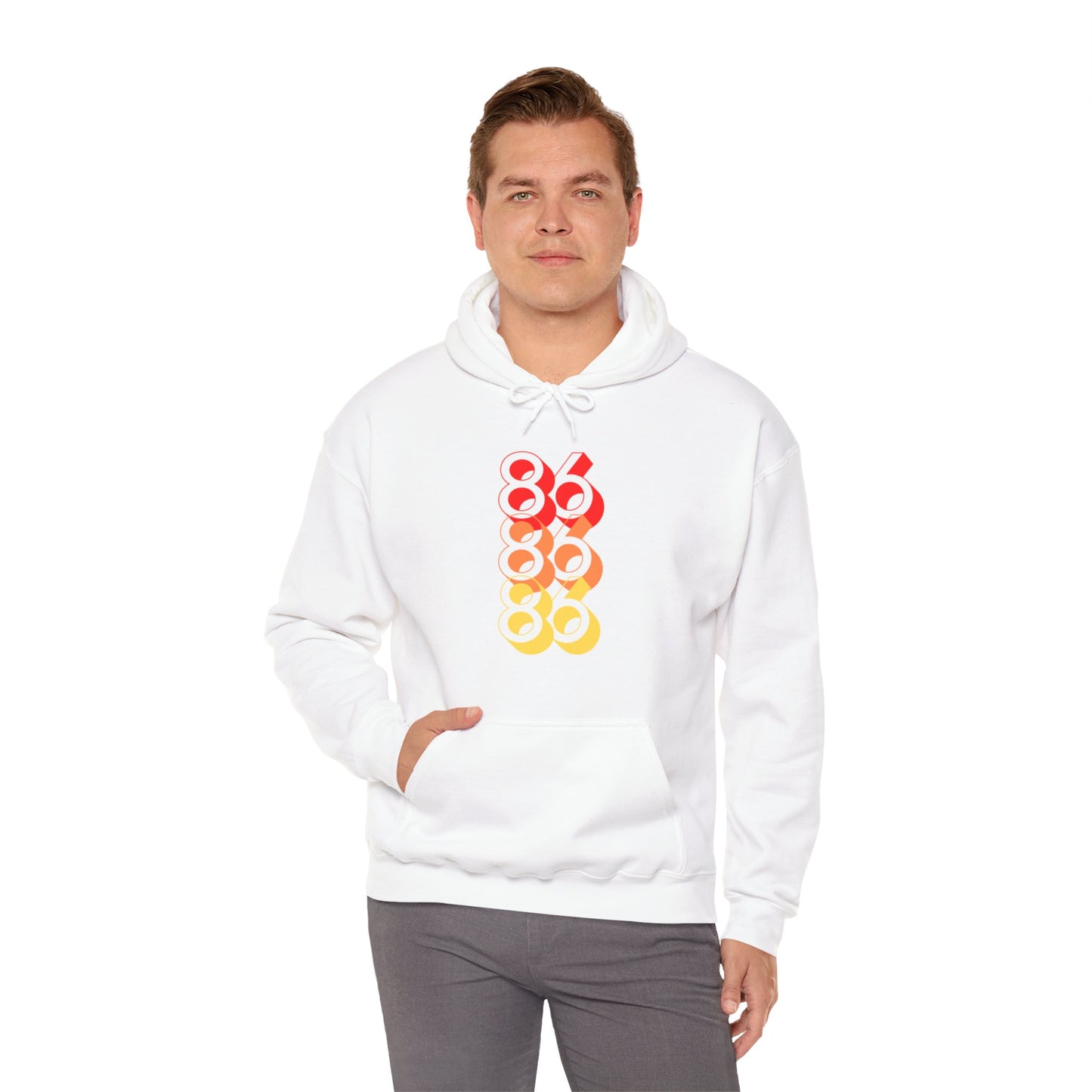 "86, 86, 86" Unisex Hoodie