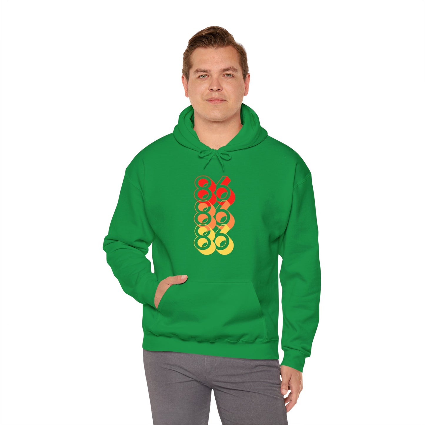"86, 86, 86" Unisex Hoodie