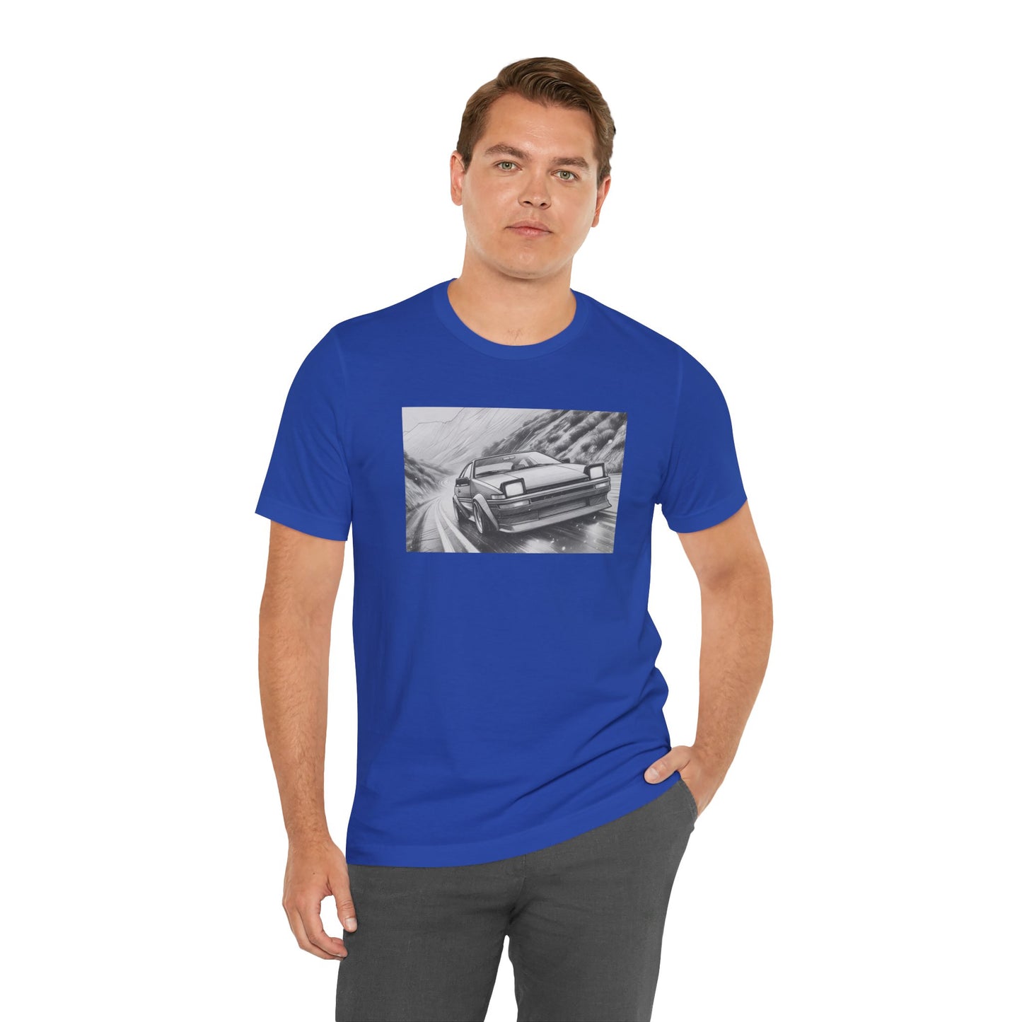 "A Toyota AE86 In Its Natural Habitat" Unisex T-Shirt