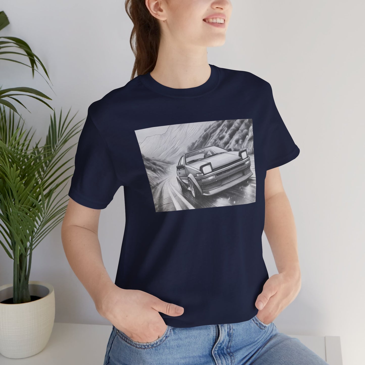 "A Toyota AE86 In Its Natural Habitat" Unisex T-Shirt