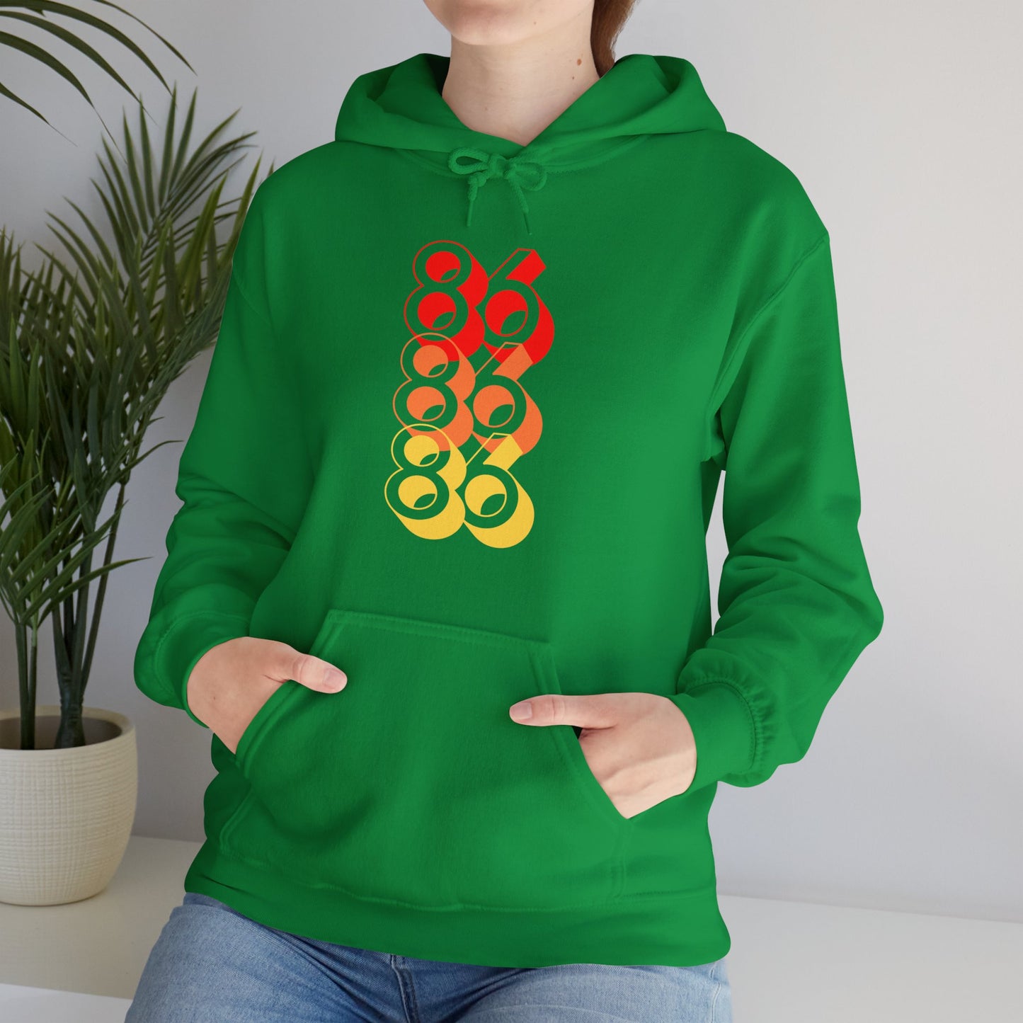 "86, 86, 86" Unisex Hoodie